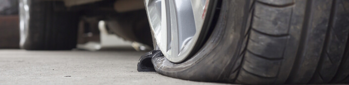 Preventing Injuries Following a Tire Blowout