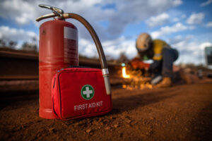 burn injury first aid kit