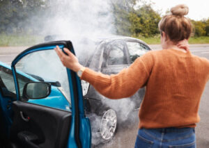 Head-On Car Accident