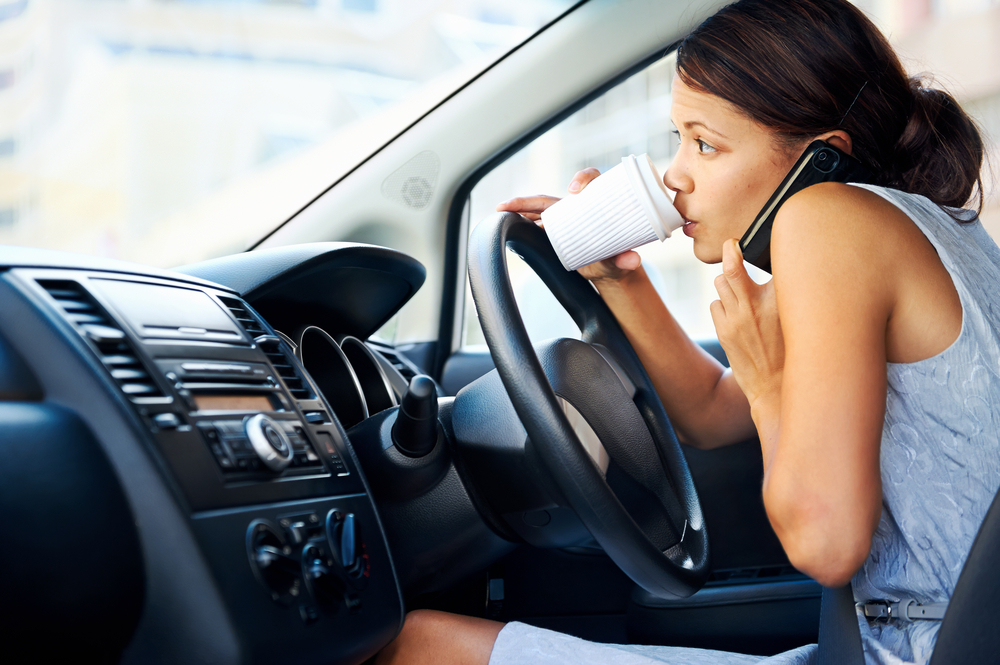 Eating and Drinking While Driving in West Virginia